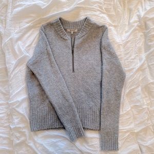 Madewell Half-Zip Sweater XXS